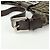 FENDI Borsa a spalla e a mano in pelle e tela Zucca Nero e Marrone 26569 - vista 9