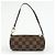 Louis Vuitton Mini pochette in pelle Damier Canvas per borsa Papillon Brown - vista 2