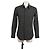 Givenchy Camisa de algodão preta com bolinhas