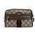 Gucci Ophidia Double Zip GG Coated Canvas Small