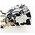 Chanel Deer Coco Flap Quilted Printed Fabric Small - vista 3