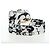 Chanel Deer Coco Flap Quilted Printed Fabric Small - vista 7