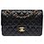 Borsa CHANEL Timeless/Classique in Pelle Nera - 104051 - vista 13