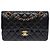 Borsa CHANEL Timeless/Classique in Pelle Nera - 104051 - vista 3