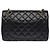 Borsa CHANEL Timeless/Classique in Pelle Nera - 104051 - vista 4