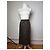 Vintage Givenchy Strukturierter Web-Midirock Schwarz Gold S - Ansicht 12