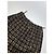 Vintage Givenchy Strukturierter Web-Midirock Schwarz Gold S - Ansicht 5
