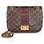 Borsa Louis Vuitton Bordeaux Damier Ebene Cuir Taurillon Wight Chain Bag - vista 8