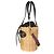 Horsebit 1955 Borsa a secchiello Small Gucci 1955 Horsebit in pelle di vitello nera e vimini - vista 3