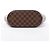 Borsa a tracolla Louis Vuitton Manosque PM Damier Ebene Marrone N51121 - vista 11