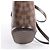 Borsa a tracolla Louis Vuitton Manosque PM Damier Ebene Marrone N51121 - vista 12