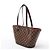Borsa a tracolla Louis Vuitton Manosque PM Damier Ebene Marrone N51121 - vista 4
