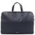 Borsa porta documenti Prada in pelle Saffiano blu navy