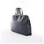 Borsa porta documenti Prada in pelle Saffiano blu navy - vista 2