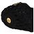 Autre Marque Saint Laurent Borsa Shopping Small in Crochet Nera - vista 6