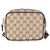 Gucci Mini Borsa a Tracolla Camera in tela GG beige