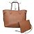 Louis Vuitton Neverfull MM Monogram Empreinte Pelle Cognac
