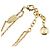 Collana Louis Vuitton Gold Lady LV - vista 4
