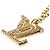 Collana Louis Vuitton Gold Lady LV - vista 6
