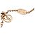 Collana Louis Vuitton Essential V in oro rosa - vista 5