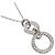 Céline Collana Celine in oro bianco 18K e diamanti - vista 3
