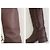 Hermès Botas de montar en cuero marrón - vista 17