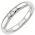 Autre Marque Tiffany & Co. Platin-Stacking-Ring mit Diamant