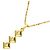 Collana Christian Dior in oro giallo 18K e diamanti