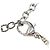 Collana Chanel Clover Coco Mark in perle finte e strass - vista 4