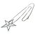 Collana Chanel Star Coco Mark con strass - vista 3