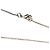 Collana Chanel Star Coco Mark con strass - vista 4