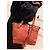 BOHO-CHIC RARO Borsa Tote Chloé « Ellen » Terracotta / Brique – Come Nuova - vista 3
