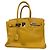 Hermès Birkin 30 Borsa in Pelle Grana Gialla
