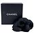 Chanel Spilla vintage a fiore di camelia in raso nero - vista 2