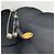 Chanel Spilla vintage a fiore di camelia in raso nero - vista 4
