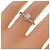 Autre Marque 4℃ PT950 Diamantring - Ansicht 5