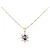 Autre Marque Collana Au750 Zaffiro e Diamante