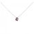 Autre Marque Collar K10 Pink Gold Multi Gemstone