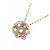 Autre Marque Collar K10 Pink Gold Multi Gemstone - vista 4