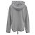 Autre Marque Courreges Hoodie Schwarz Weiß - Ansicht 2