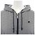 Autre Marque Courreges Hoodie Schwarz Weiß - Ansicht 5