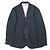 Autre Marque Chaqueta SHIPS Down Fabric Pique de 2 botones