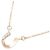 Autre Marque Collana Horseshoe Diamond K10PG - vista 3