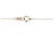Autre Marque Collana Horseshoe Diamond K10PG - vista 5