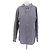 Balenciaga Camicia oversize a righe blu e bianco