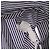 Balenciaga Camicia oversize a righe blu e bianco - vista 6