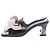 Autre Marque Mules con tacco in pelle nera - vista 2