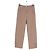 Ganni Pantalones de algodón beige
