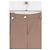 Ganni Pantalones de algodón beige - vista 3