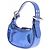 Borsa mini Soho By Far blu in pelle - vista 2